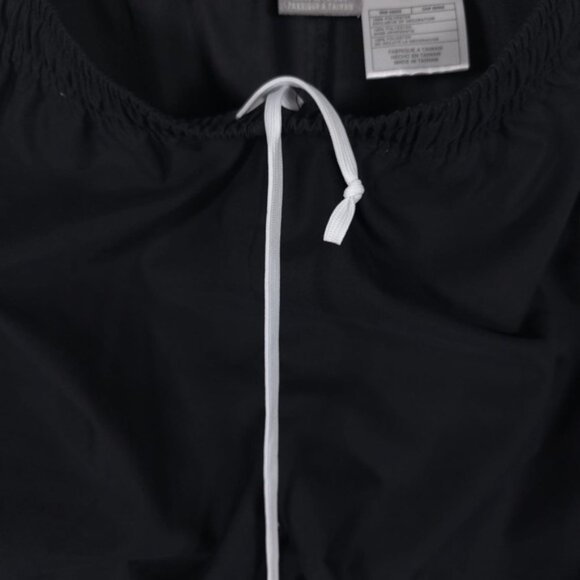 Vintage Nike Windbreaker Track Pants Women’s Drawstring‎ Slit Hem Y2K MEDIUM - Picture 8 of 11